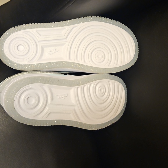 Little Kids' Nike Force 1 Low EasyOn Stretch Lace Casual Shoes - Picture 5 of 5